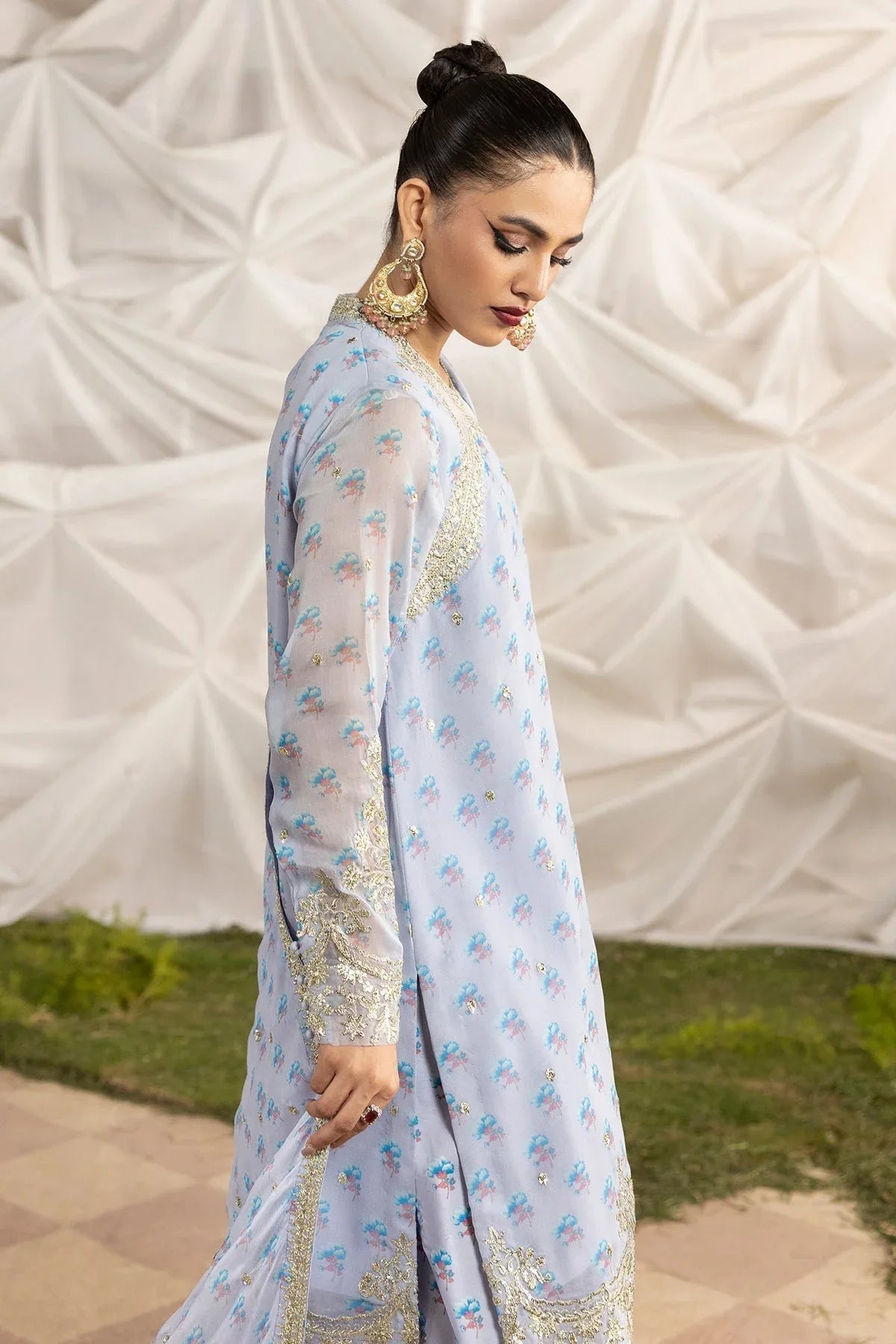 Charizma | Fumee Luxury Chiffon | CMA-5-119A - Aqsa Fabrics