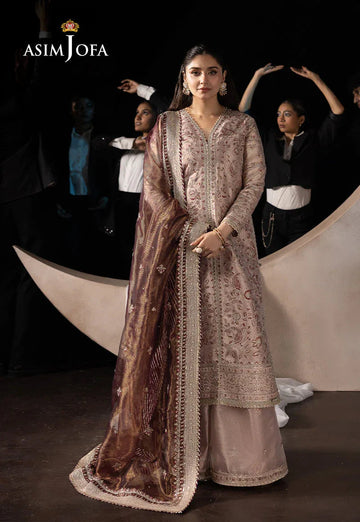 Asim Jofa | Luxury Festive Rejoice | AJLFF-10 - Aqsa Fabrics