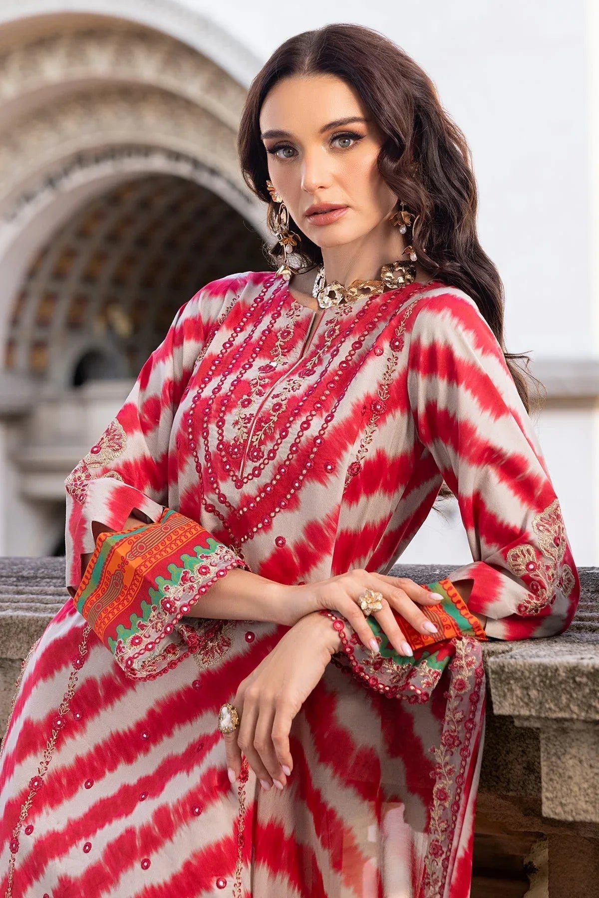 Charizma | Agaz e Nou 25 | AG5-03 - Aqsa Fabrics
