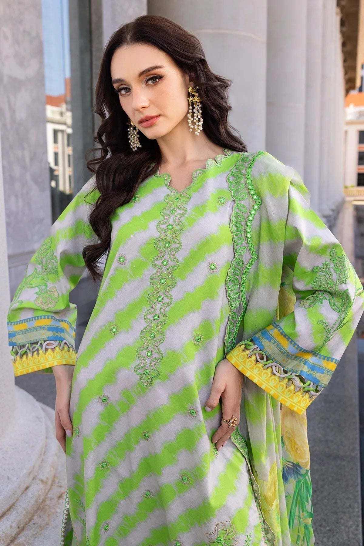Charizma | Agaz e Nou 25 | AG5-06 - Aqsa Fabrics