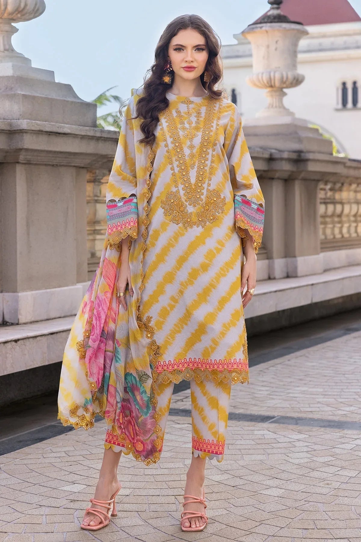 Charizma | Agaz e Nou 25 | AG5-04 - Aqsa Fabrics