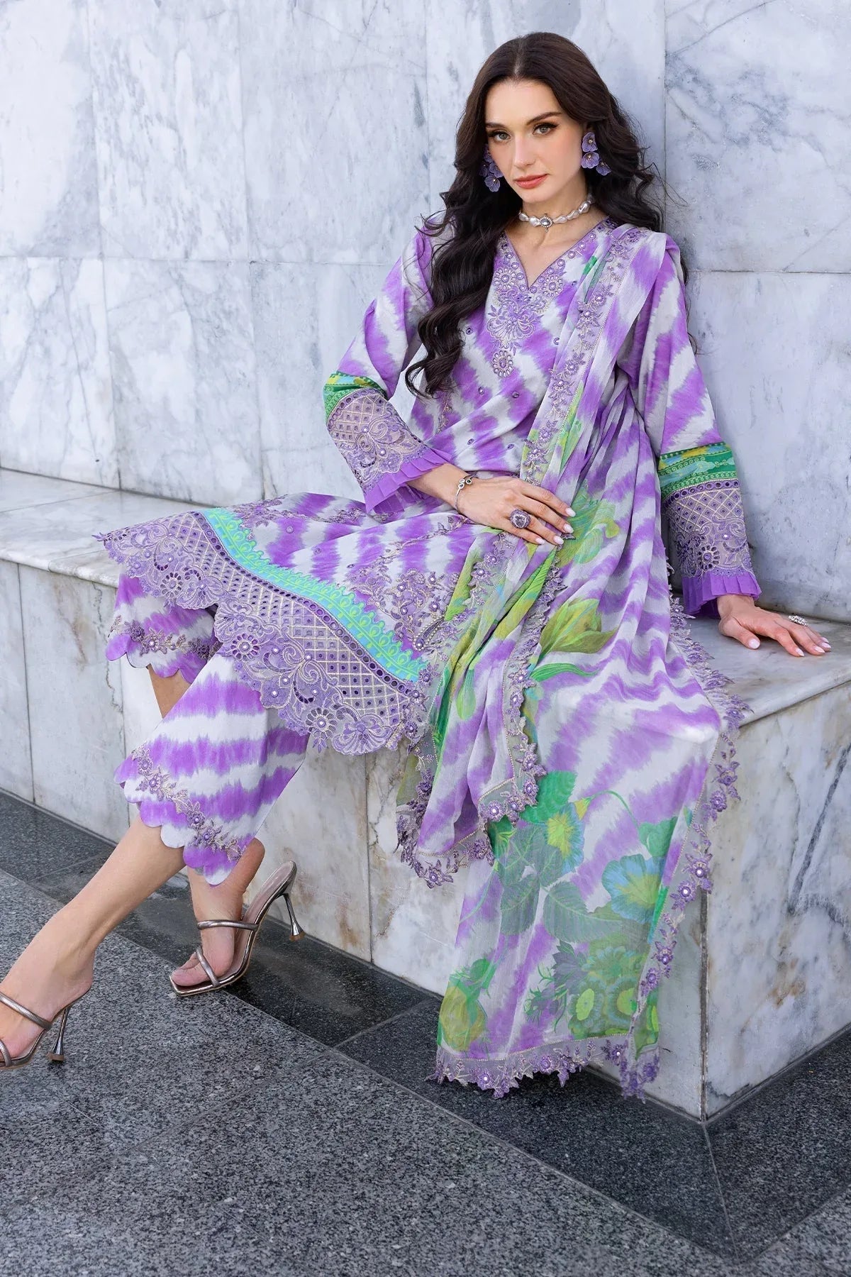 Charizma | Agaz e Nou 25 | AG5-02 - Aqsa Fabrics