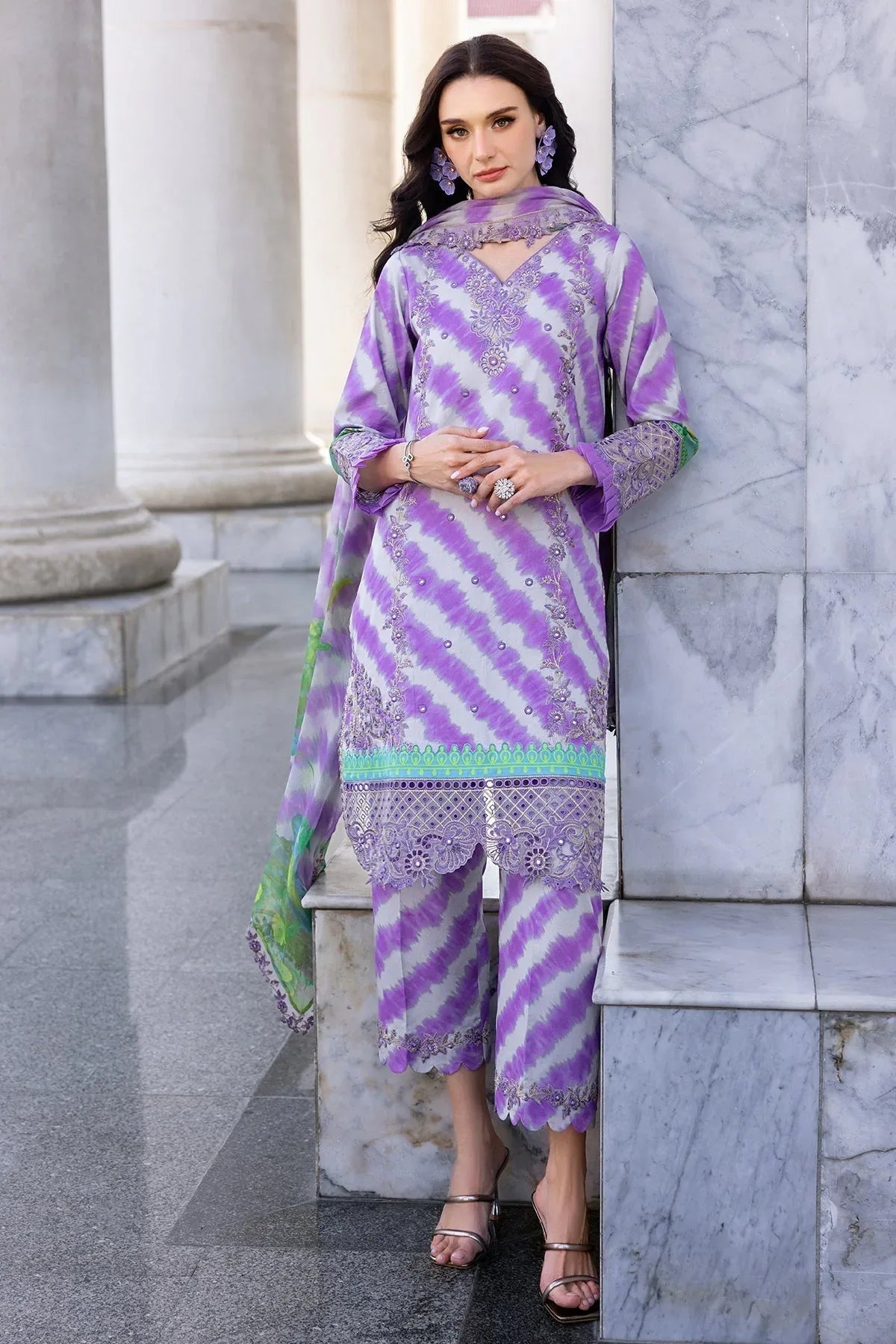 Charizma | Agaz e Nou 25 | AG5-02 - Aqsa Fabrics