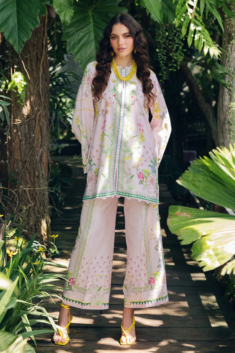 Qalamkar | Printed Co Ords 25 | OP-02 Elio - Aqsa Fabrics