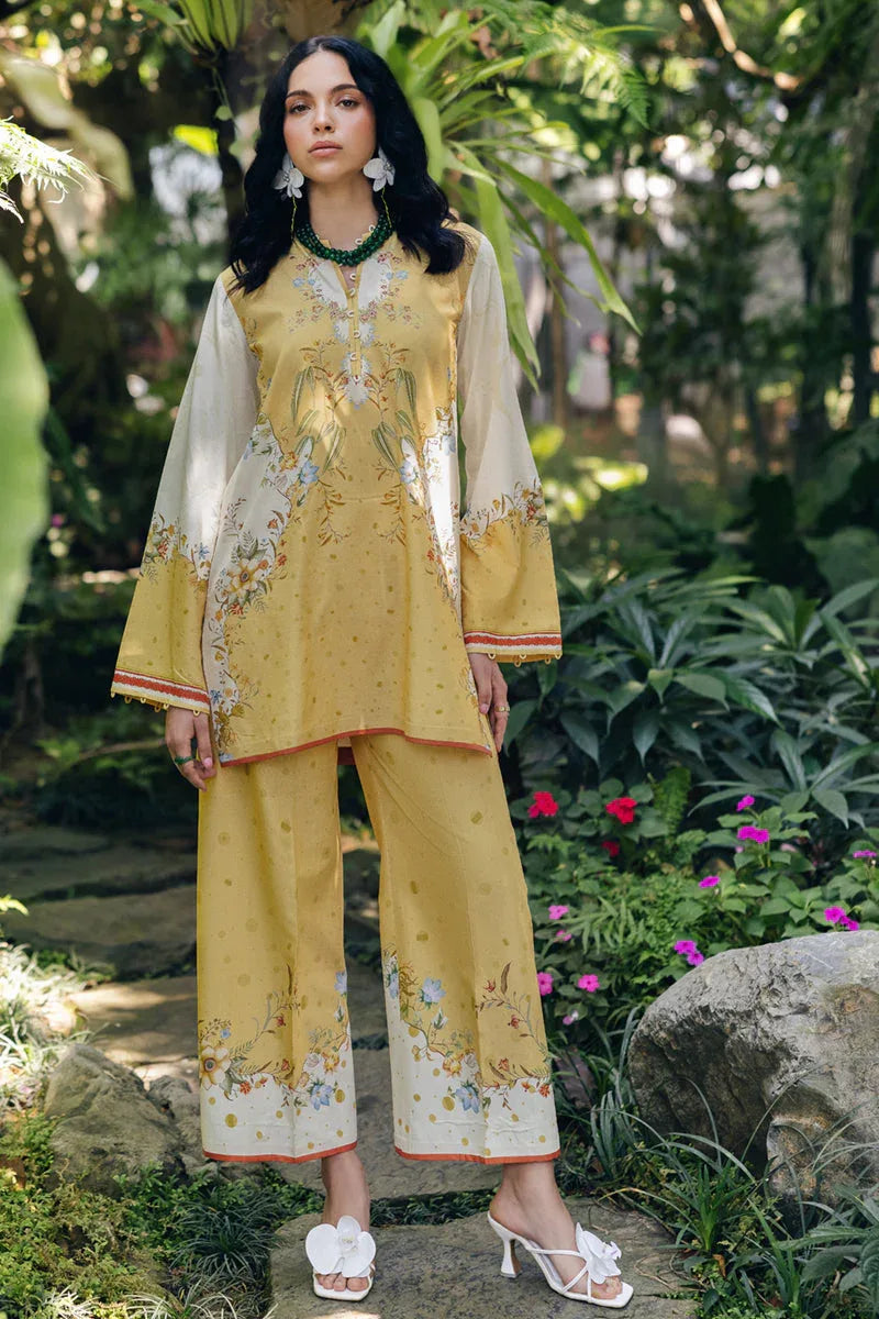 Qalamkar | Printed Co Ords 25 | OP-04 Tena - Aqsa Fabrics