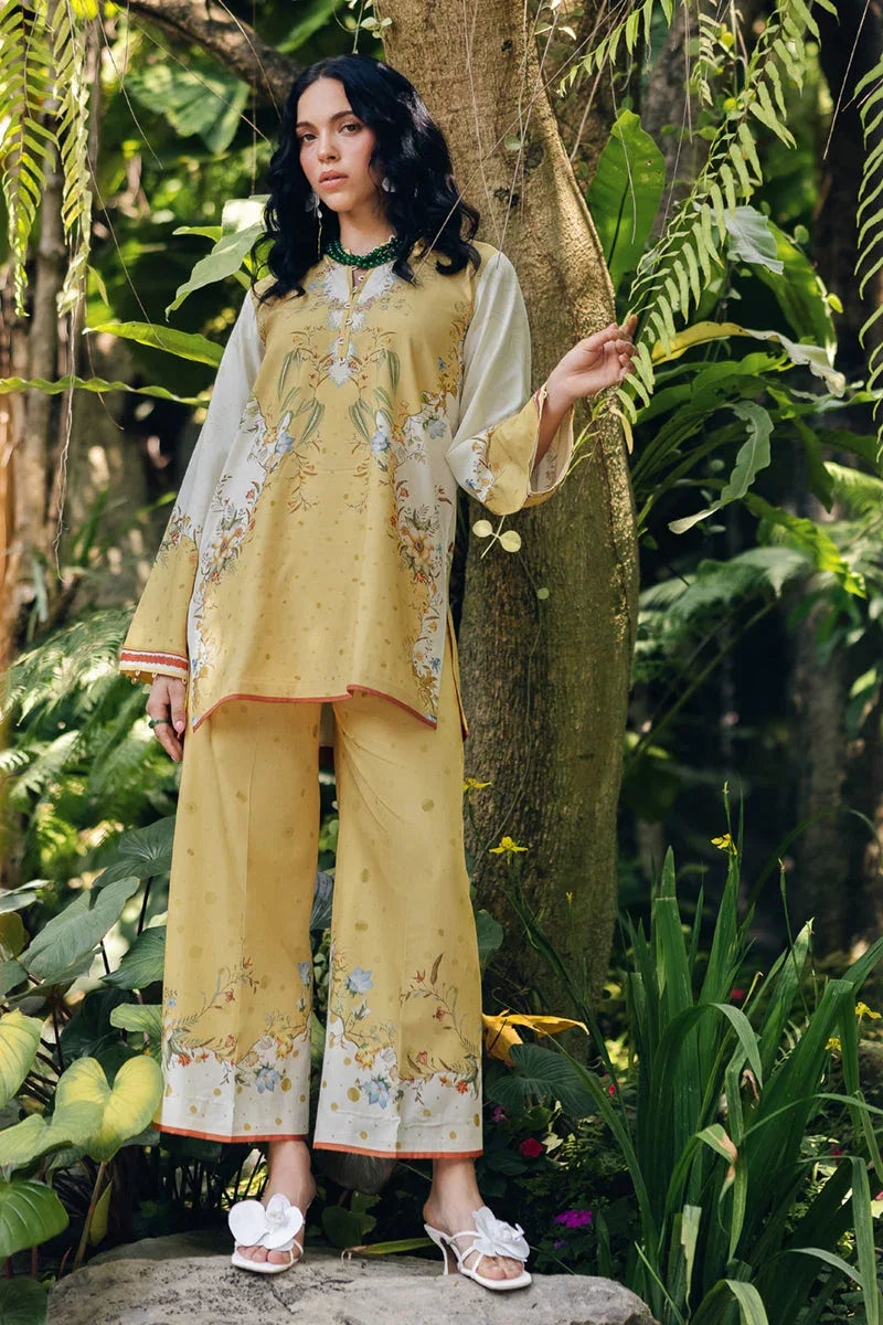 Qalamkar | Printed Co Ords 25 | OP-04 Tena - Aqsa Fabrics