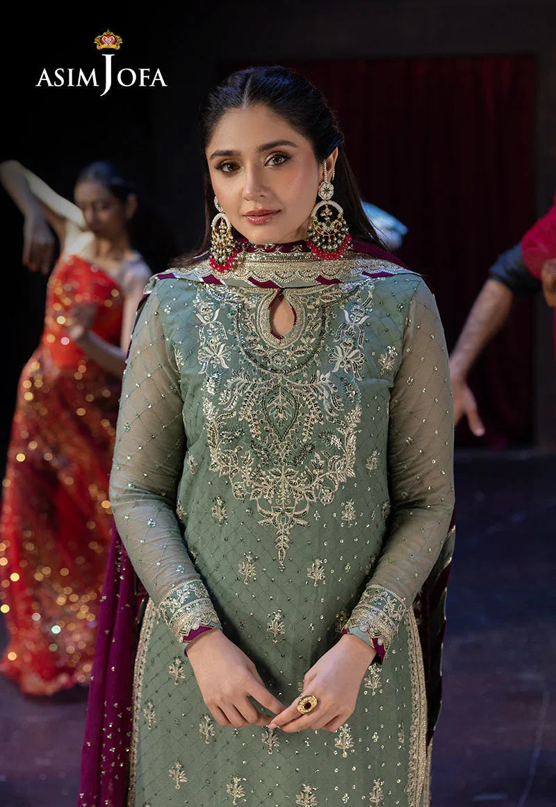 Asim Jofa | Luxury Festive Rejoice | AJLFF-13 - Aqsa Fabrics