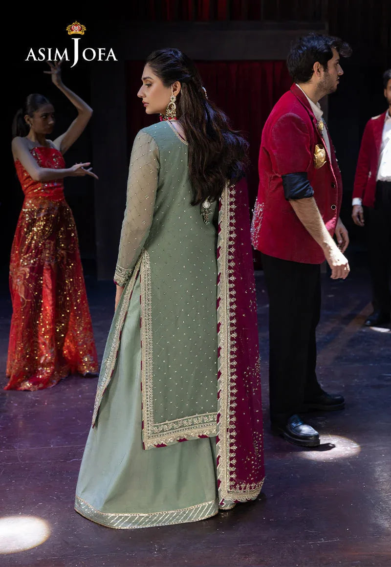 Asim Jofa | Luxury Festive Rejoice | AJLFF-13 - Aqsa Fabrics
