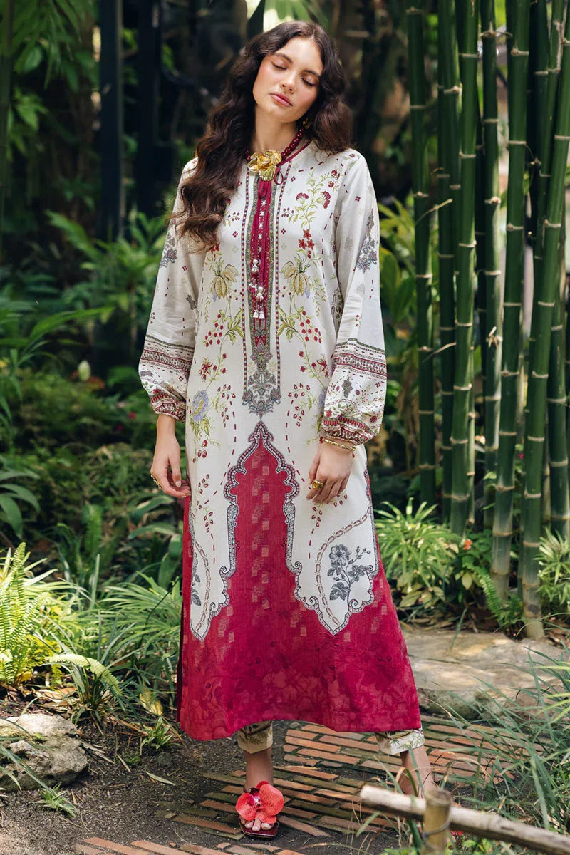 Qalamkar | Printed Co Ords 25 | OP-01 Lapo - Aqsa Fabrics