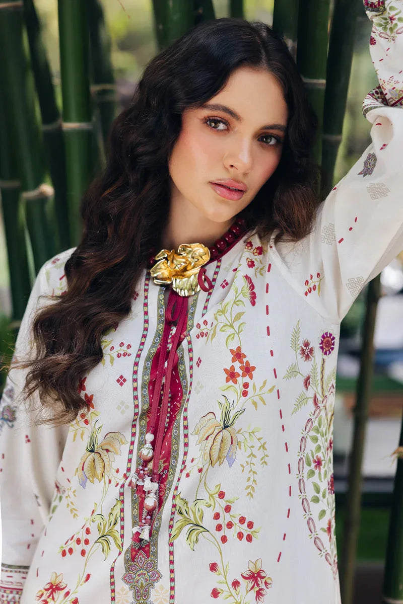 Qalamkar | Printed Co Ords 25 | OP-01 Lapo - Aqsa Fabrics