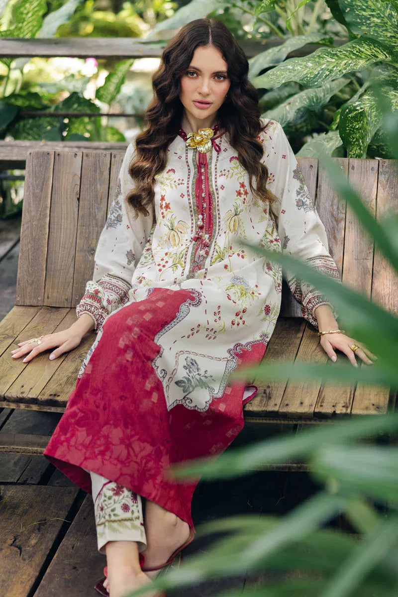 Qalamkar | Printed Co Ords 25 | OP-01 Lapo - Aqsa Fabrics