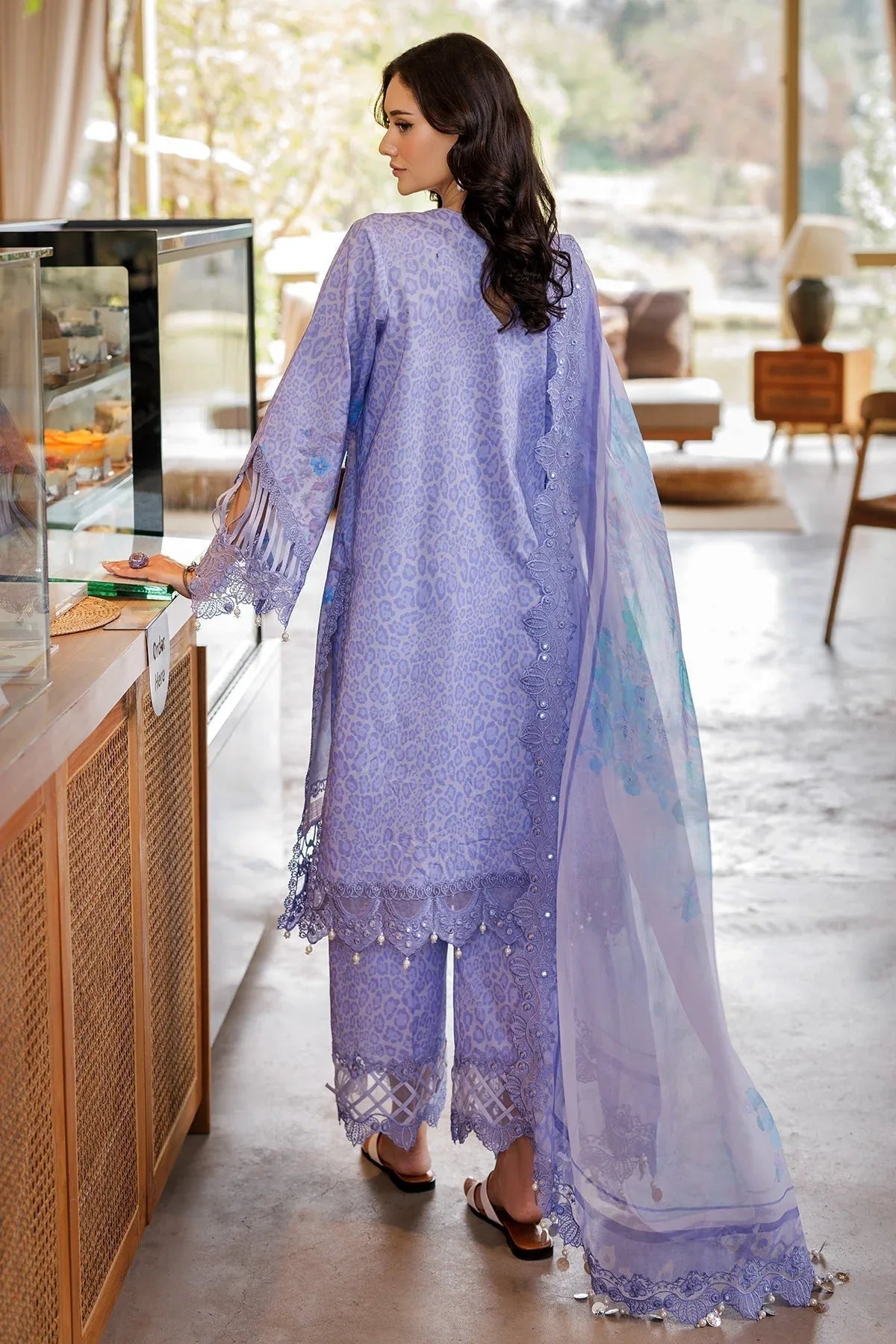 Charizma | Naranji Lawn 25 |  CN5-09 - Aqsa Fabrics