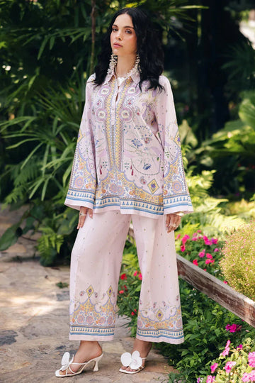 Qalamkar | Printed Co Ords 25 | OP-08 Ruhi - Aqsa Fabrics