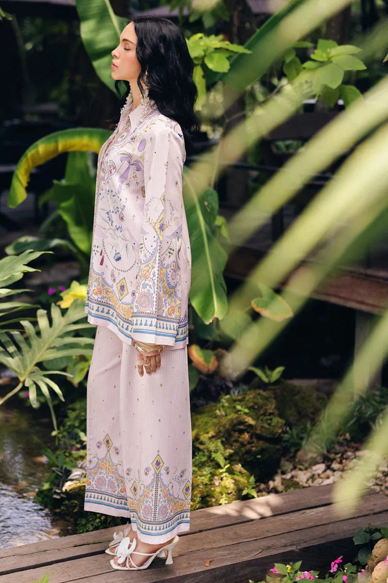 Qalamkar | Printed Co Ords 25 | OP-08 Ruhi - Aqsa Fabrics