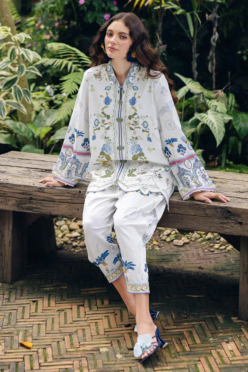 Qalamkar | Printed Co Ords 25 | OP-06 Ilsa - Aqsa Fabrics