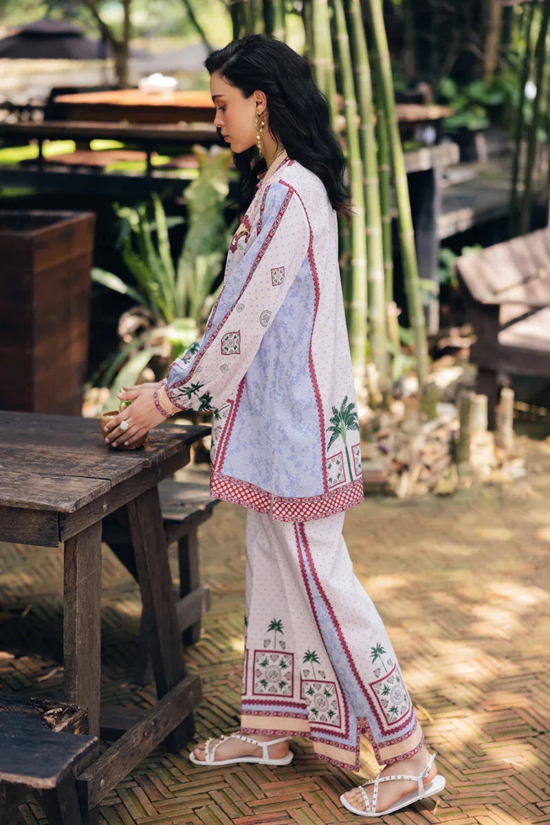 Qalamkar | Printed Co Ords 25 | OP-05 Rihana - Aqsa Fabrics