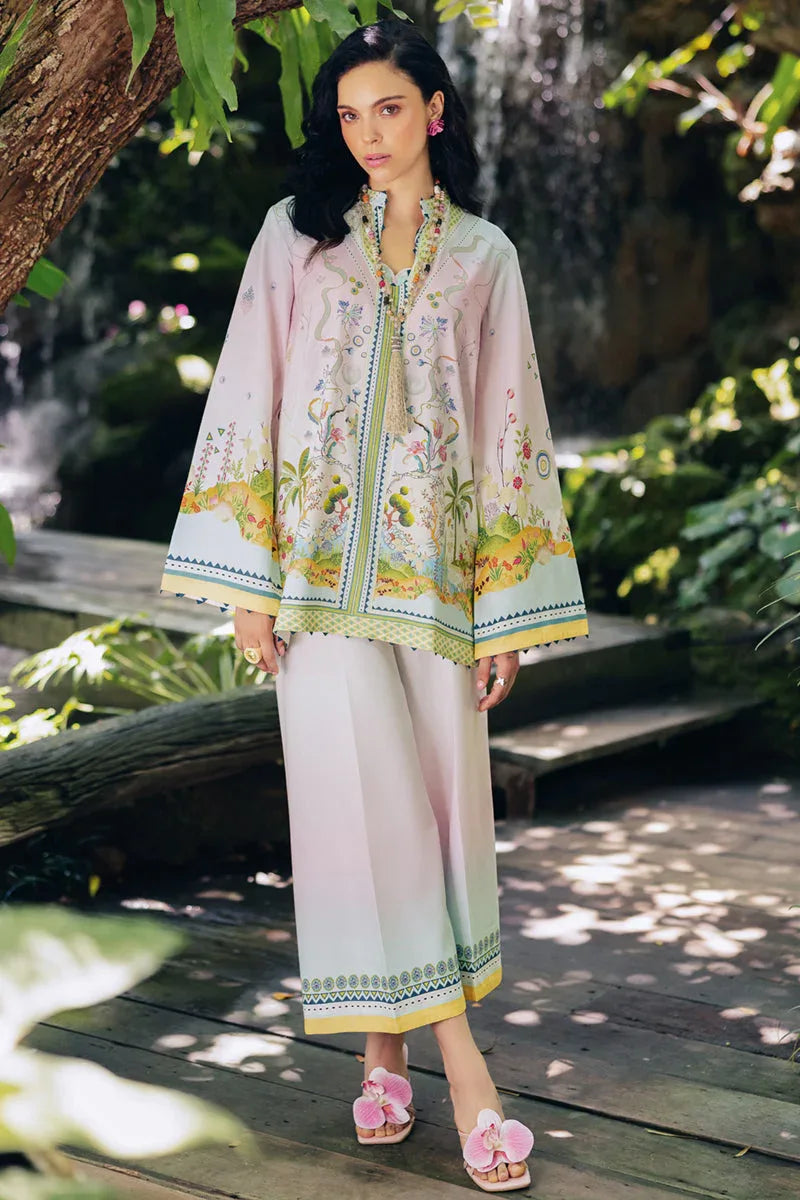 Qalamkar | Printed Co Ords 25 | OP-09 Sigr - Aqsa Fabrics
