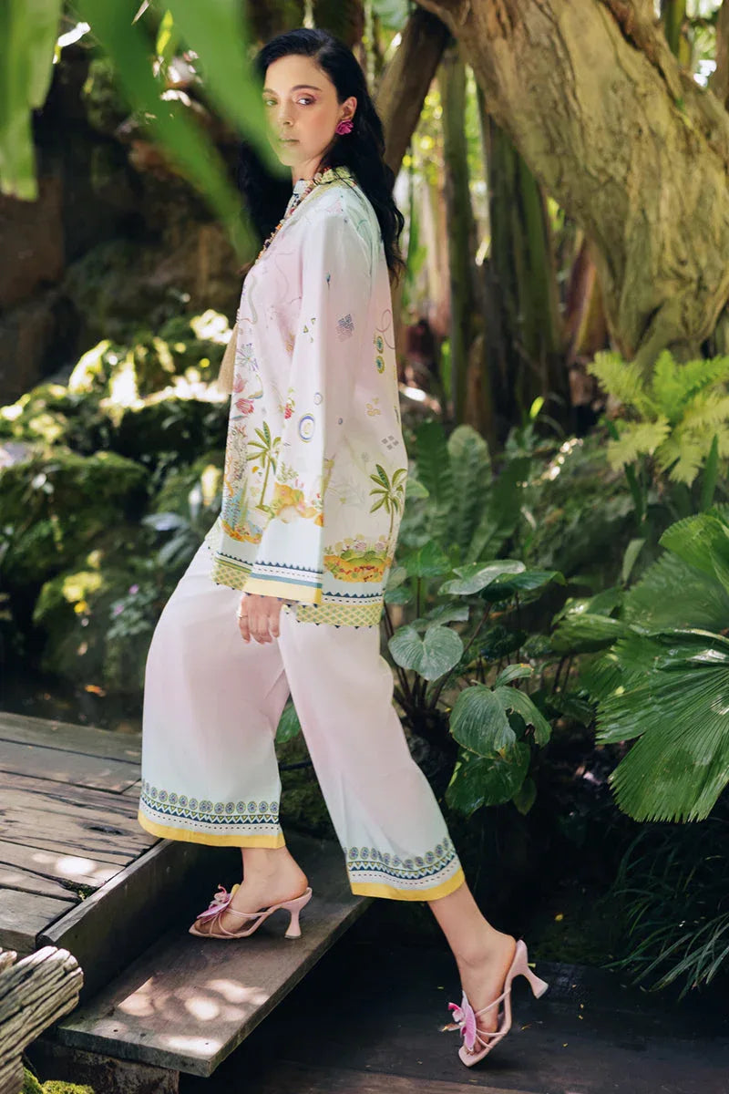 Qalamkar | Printed Co Ords 25 | OP-09 Sigr - Aqsa Fabrics