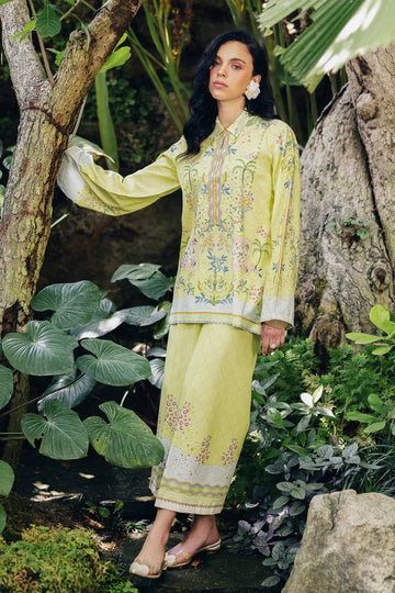 Qalamkar | Printed Co Ords 25 | OP-03 Alva - Aqsa Fabrics