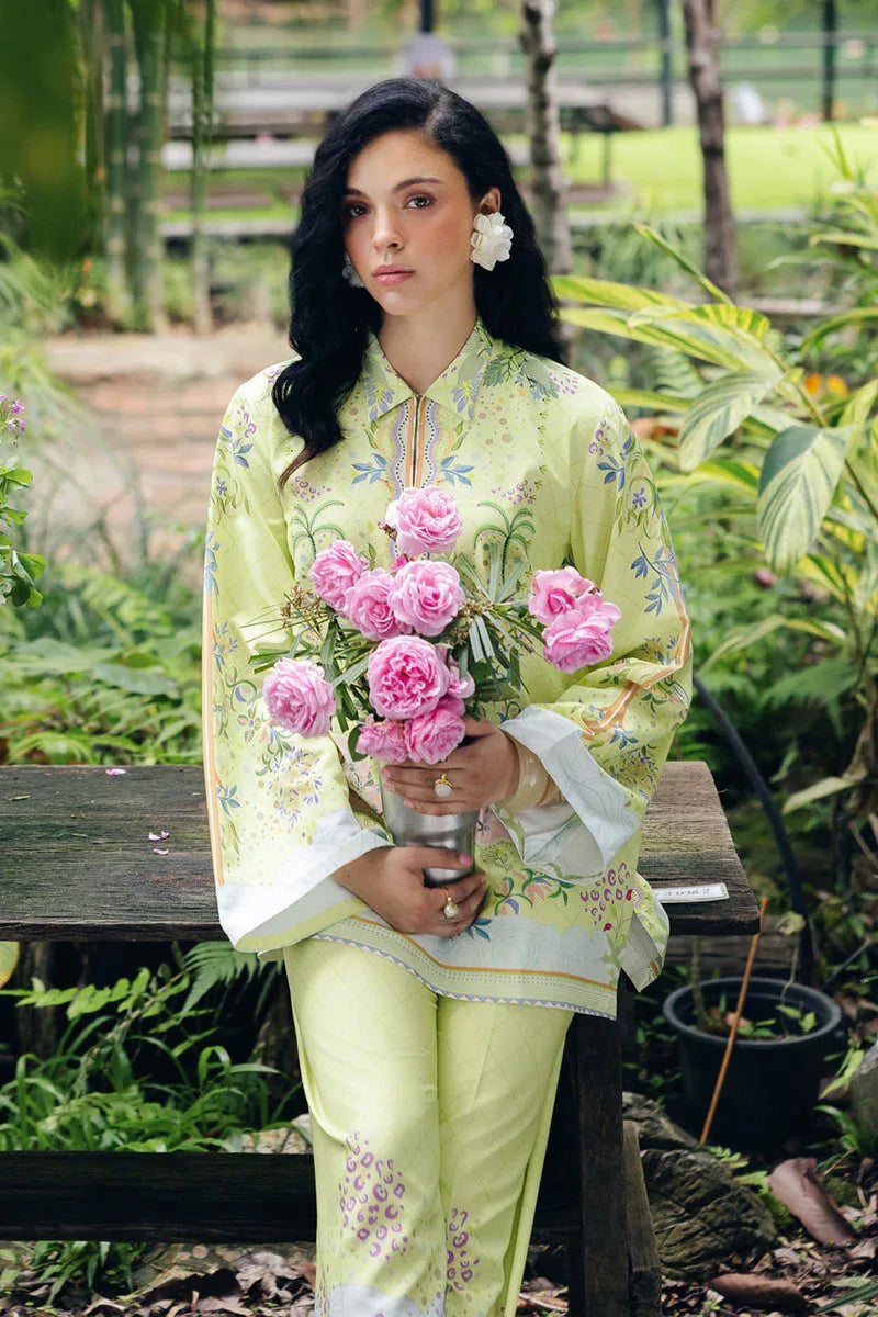 Qalamkar | Printed Co Ords 25 | OP-03 Alva - Aqsa Fabrics