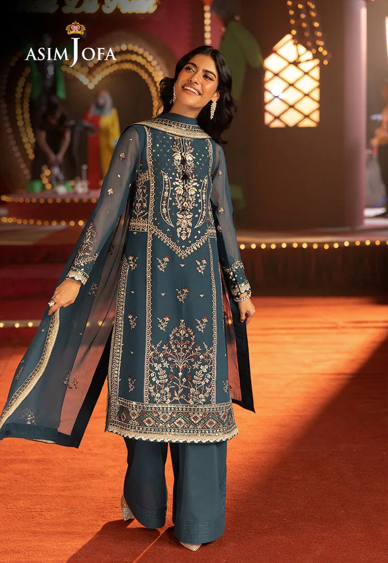 Asim Jofa | Luxury Festive Rejoice | AJLFF-15 - Aqsa Fabrics