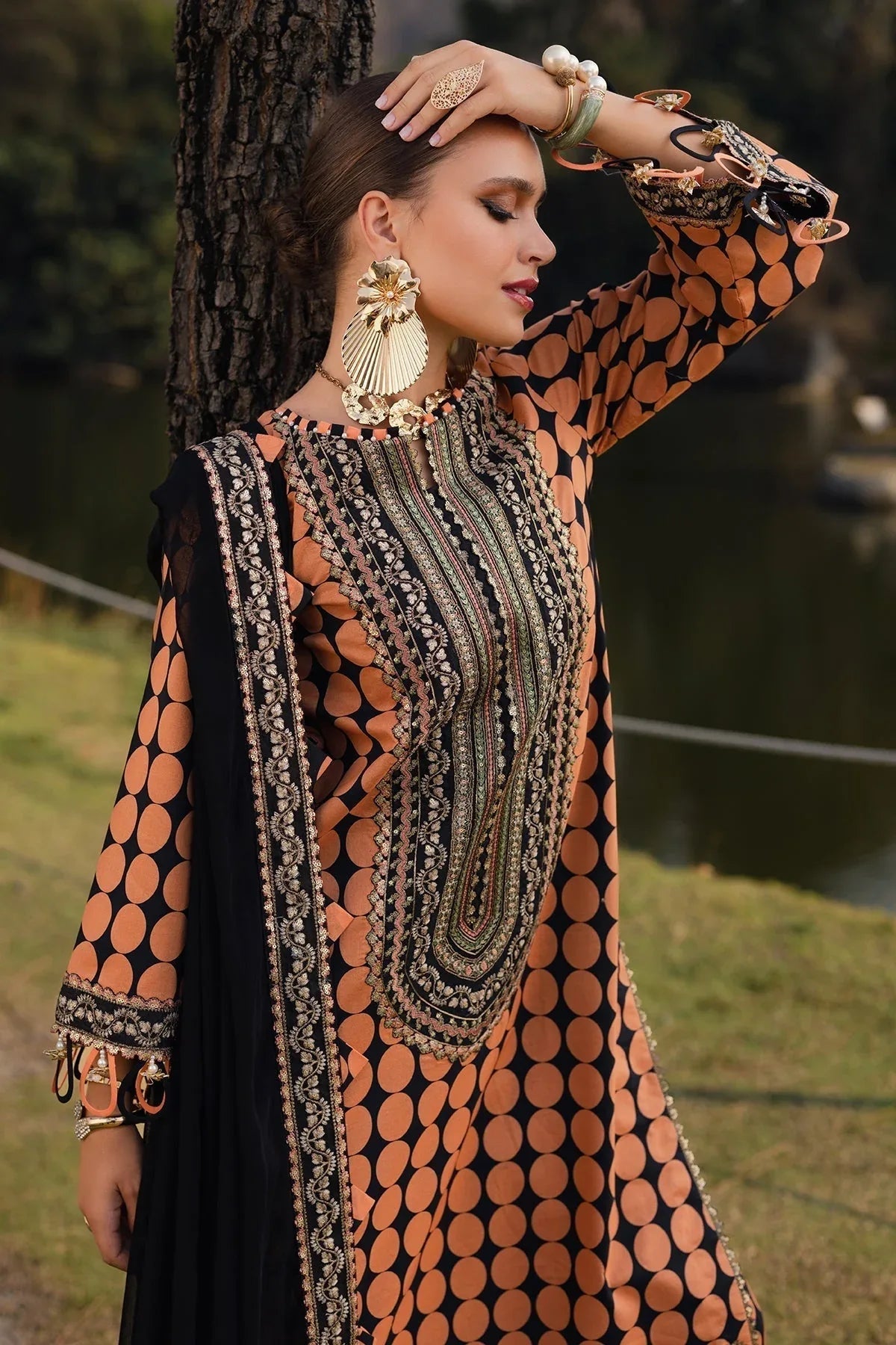 Charizma | Qara Festive Edit 25 | CQ5-02 - Aqsa Fabrics