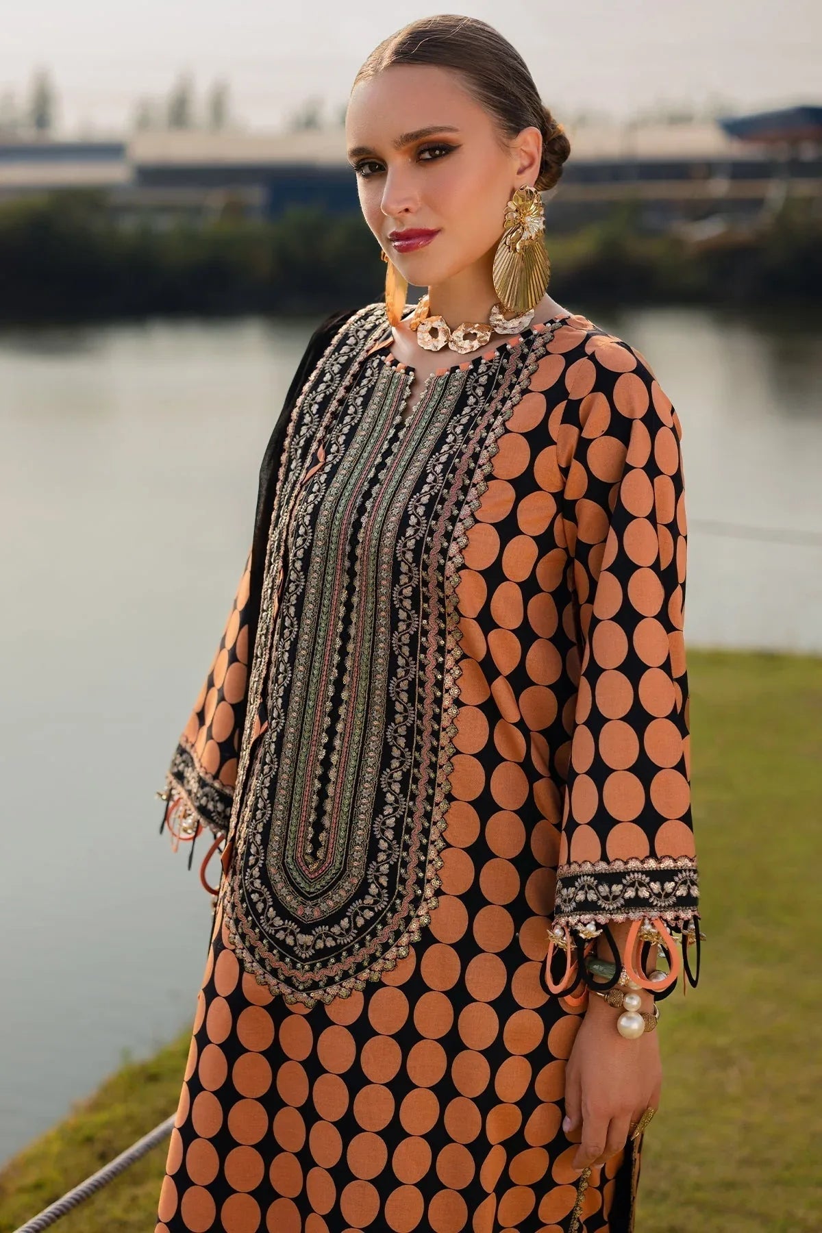 Charizma | Qara Festive Edit 25 | CQ5-02 - Aqsa Fabrics