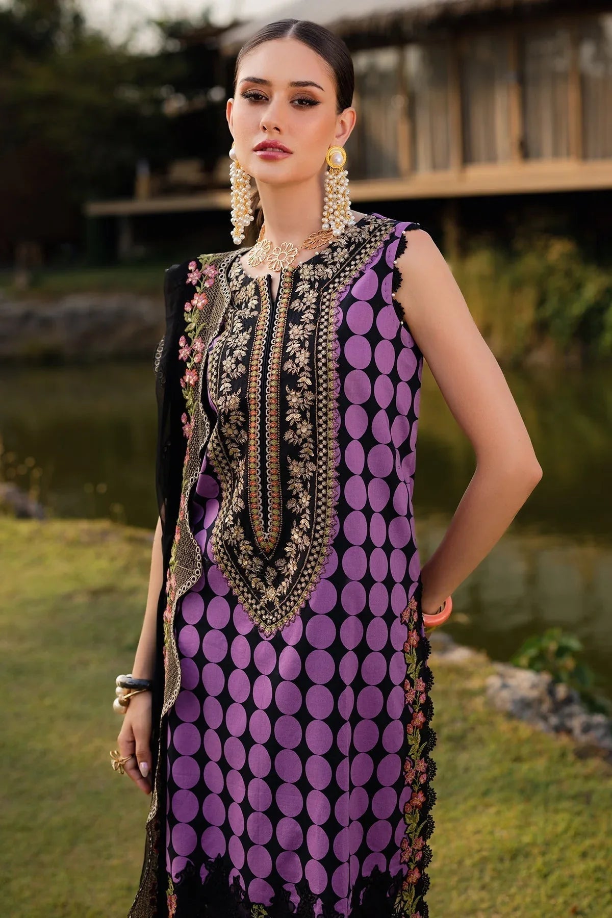 Charizma | Qara Festive Edit 25 | CQ5-03 - Aqsa Fabrics