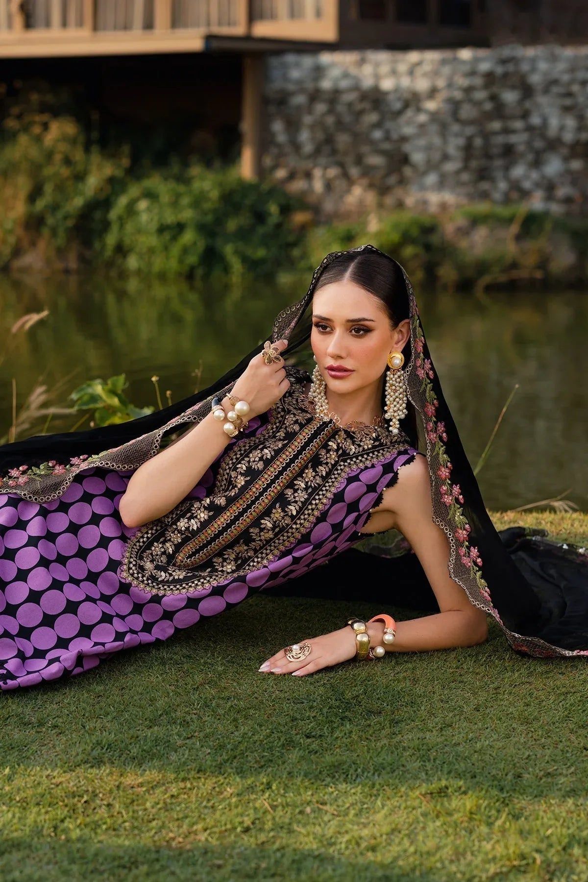 Charizma | Qara Festive Edit 25 | CQ5-03 - Aqsa Fabrics