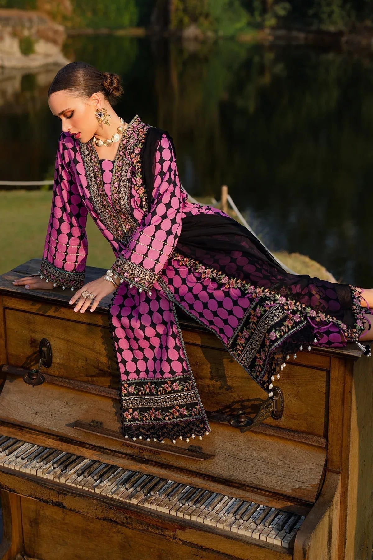 Charizma | Qara Festive Edit 25 | CQ5-07 - Aqsa Fabrics