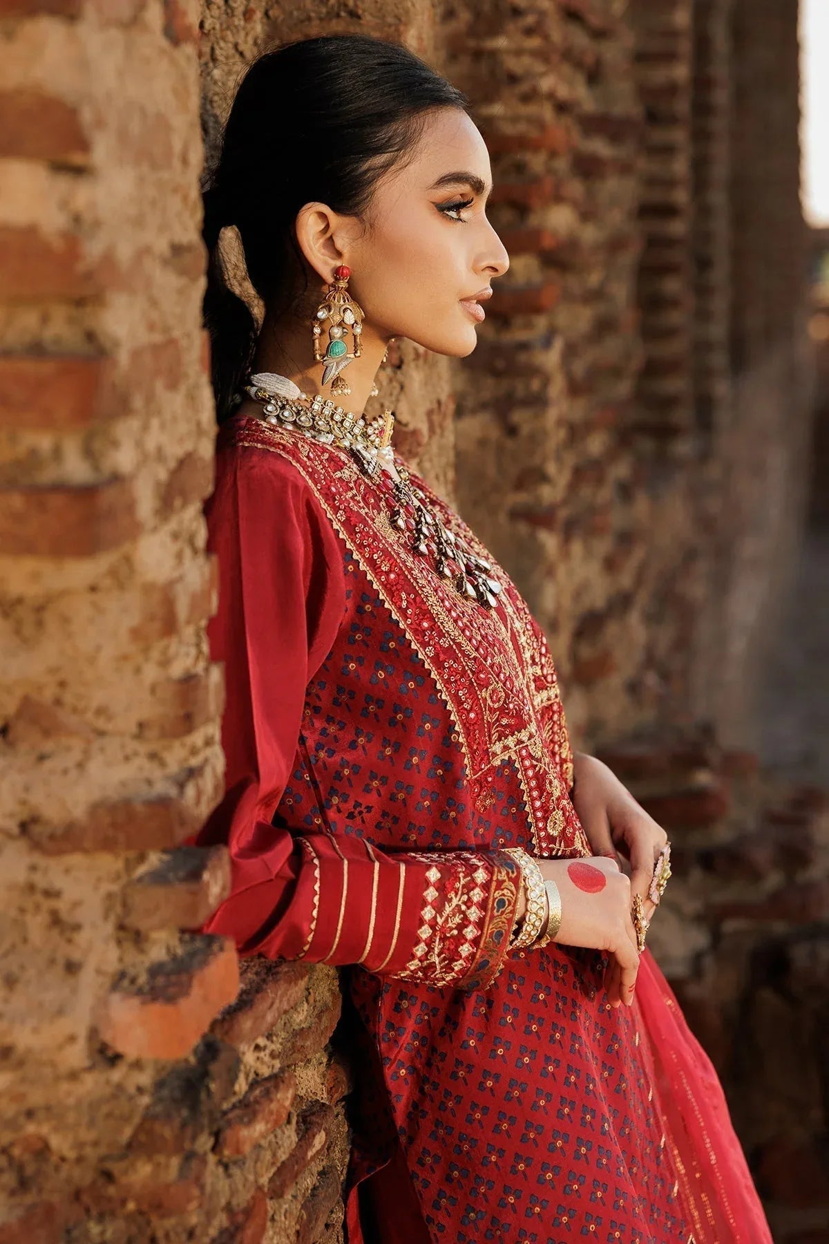 Charizma | Festive Pret | CMA-5-28 R - Aqsa Fabrics