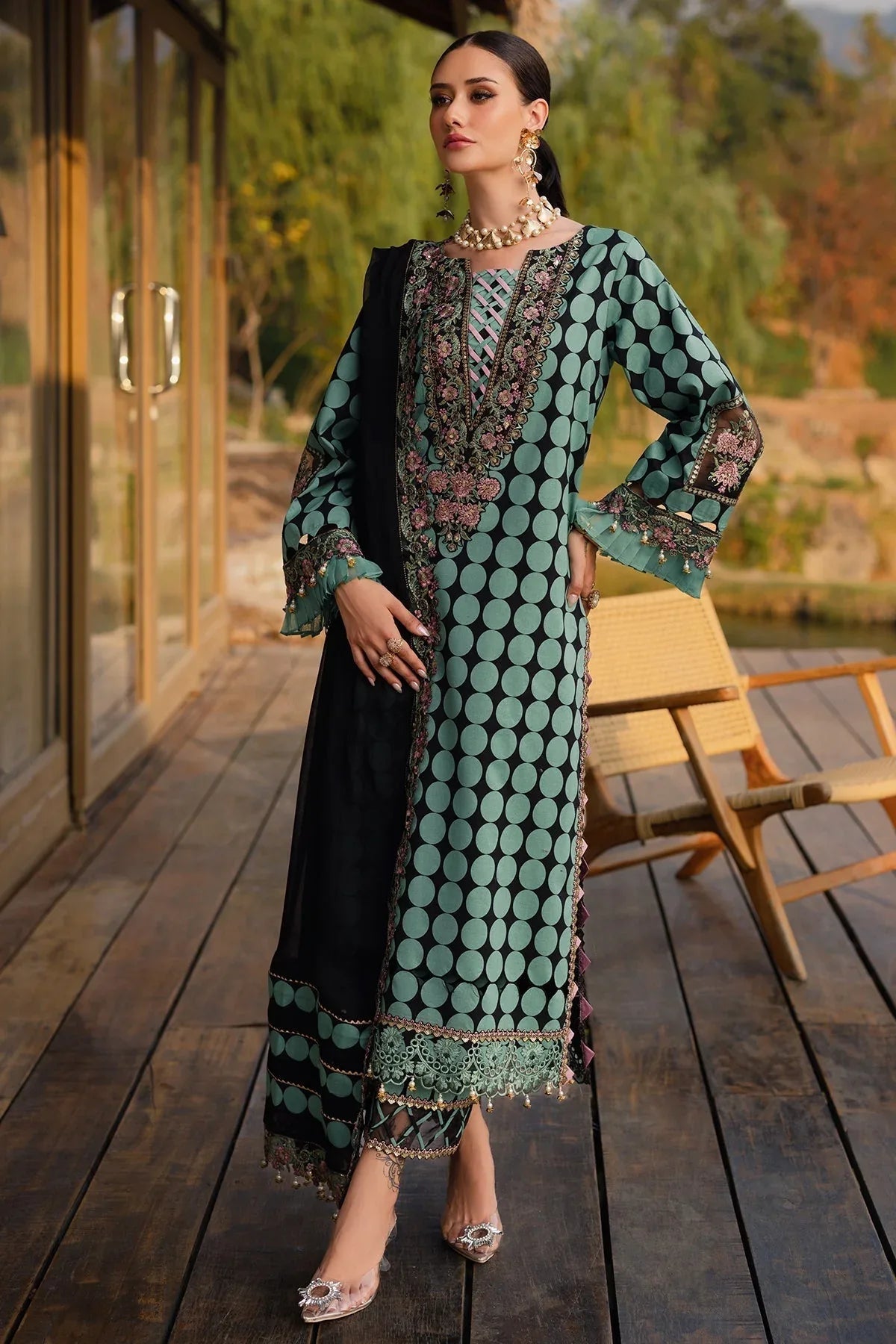 Charizma | Qara Festive Edit 25 | CQ5-04 - Aqsa Fabrics