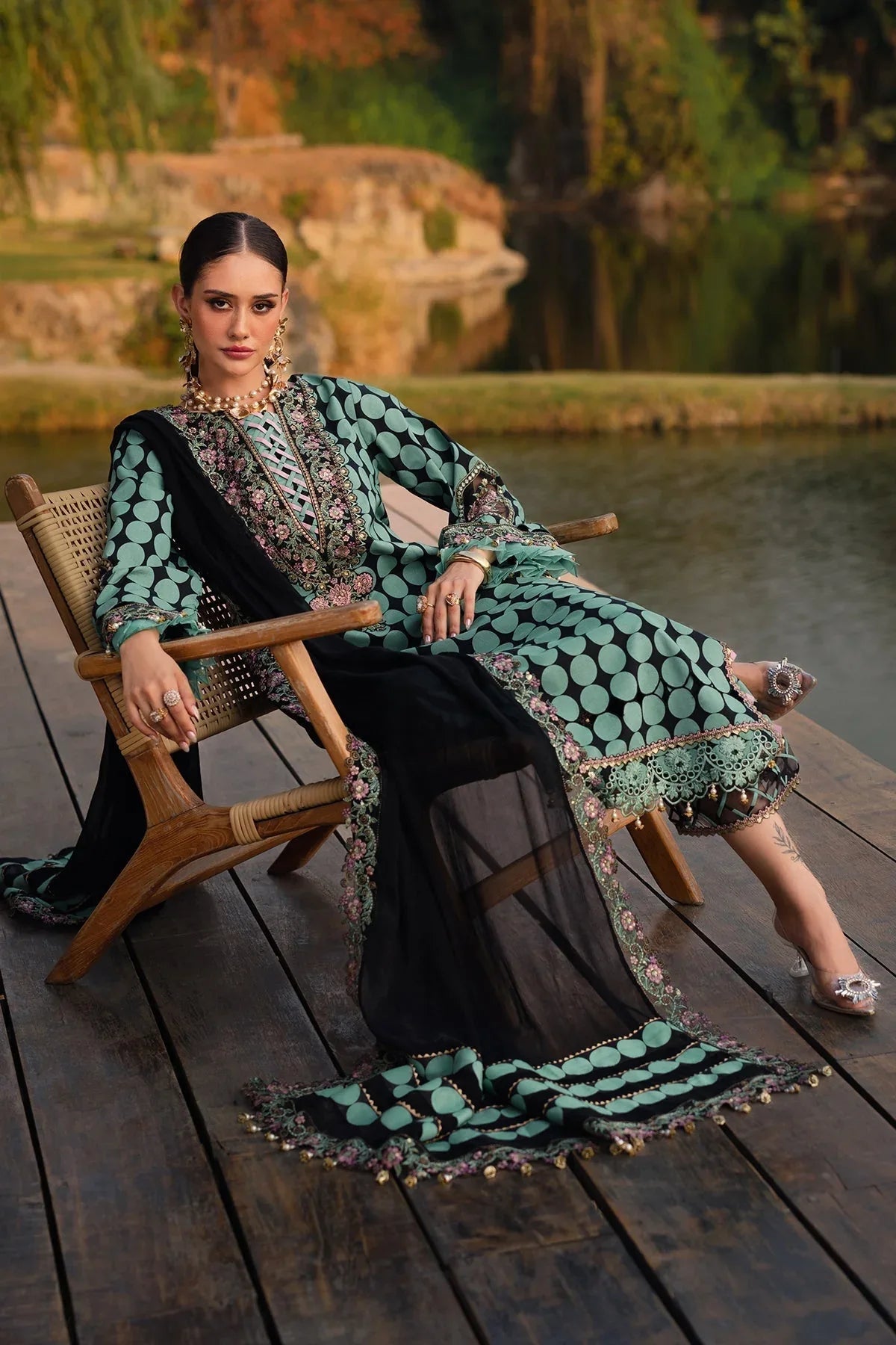 Charizma | Qara Festive Edit 25 | CQ5-04 - Aqsa Fabrics