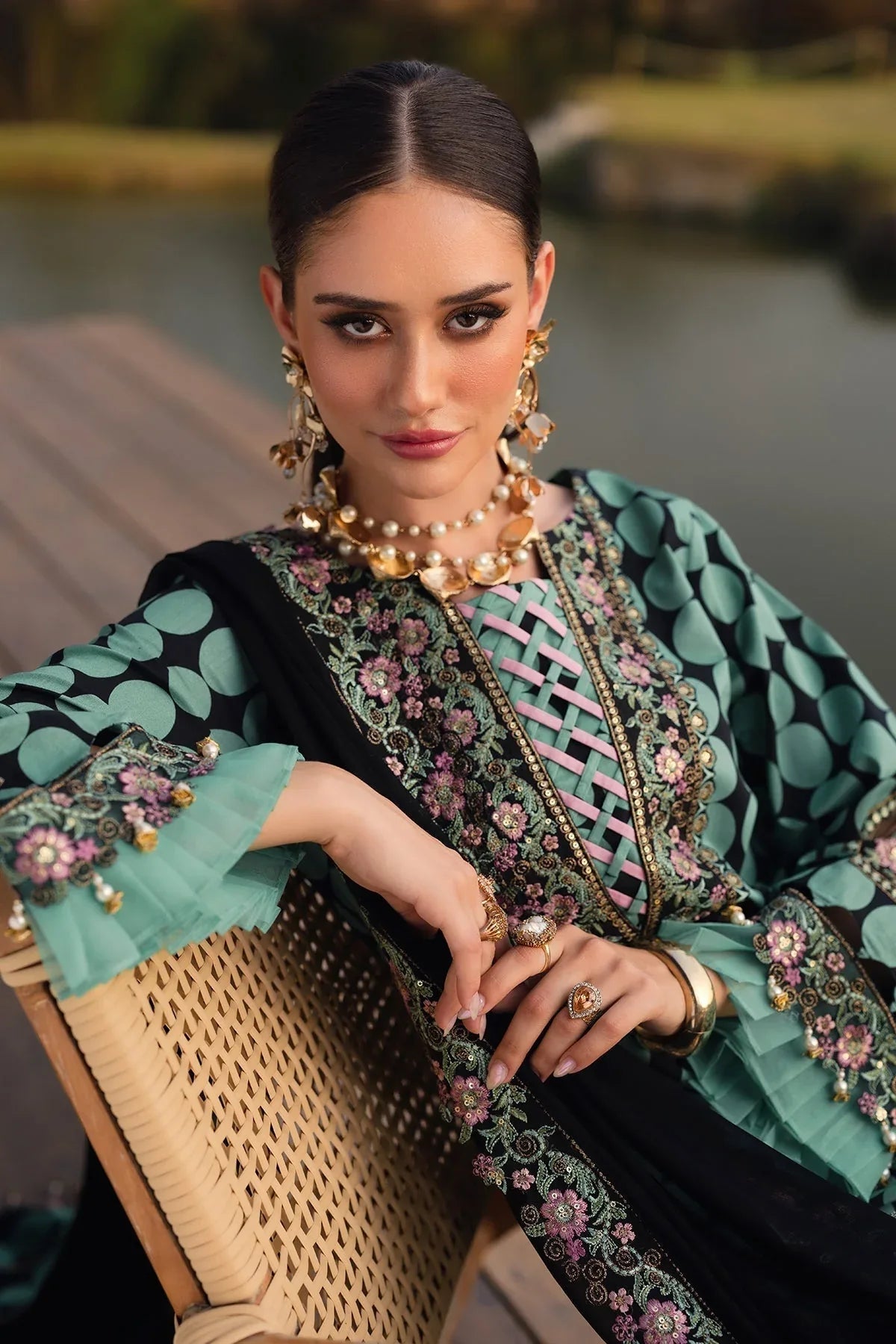 Charizma | Qara Festive Edit 25 | CQ5-04 - Aqsa Fabrics