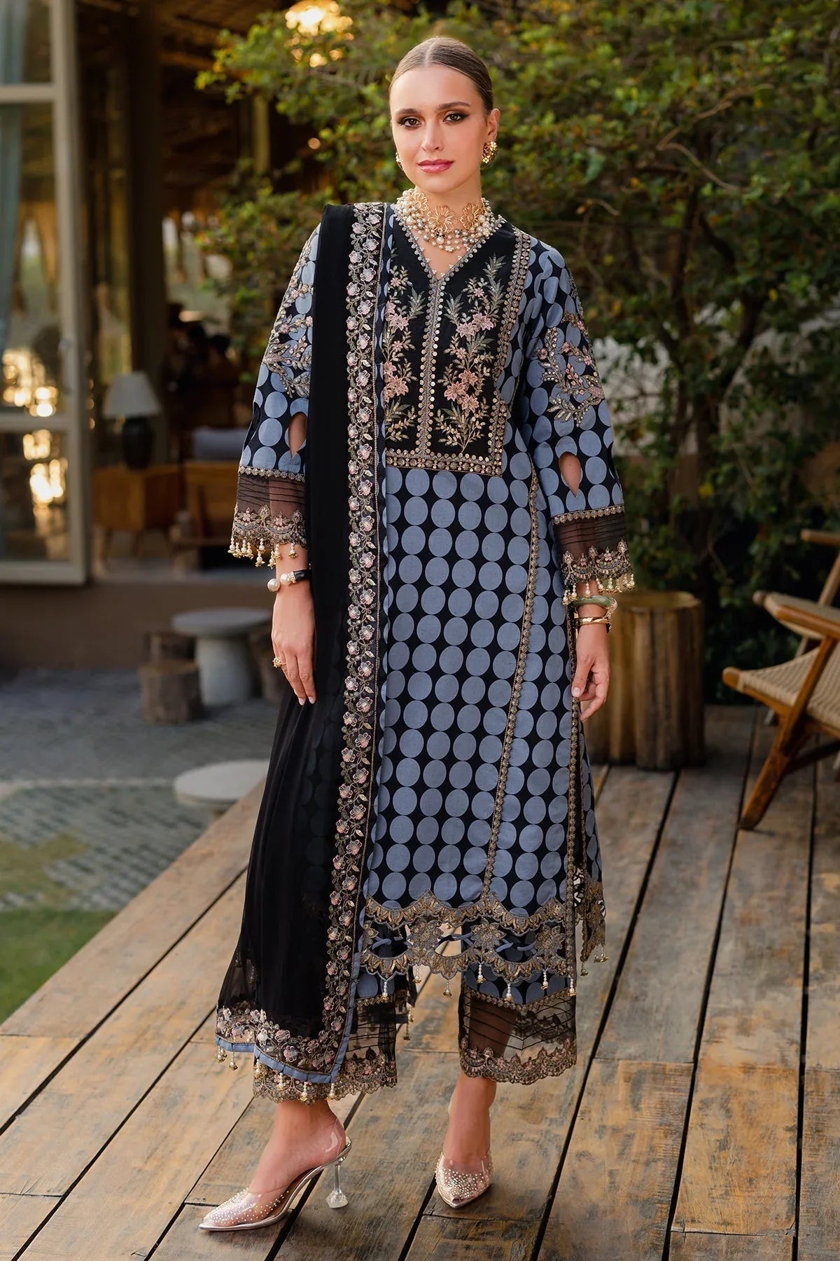 Charizma | Qara Festive Edit 25 | CQ5-06 - Aqsa Fabrics