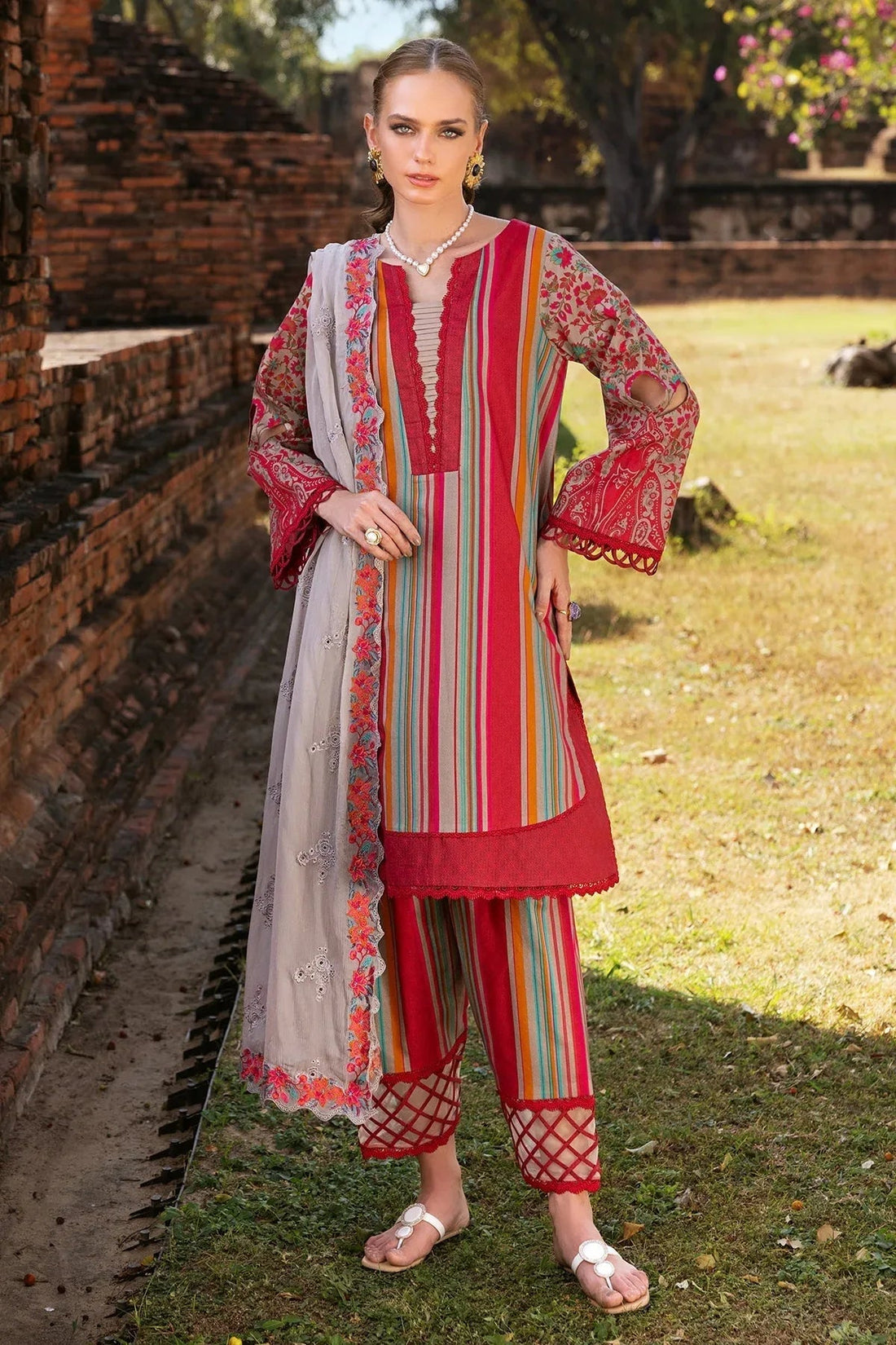 Charizma | Print Melody 25 | PM5-05 - Aqsa Fabrics