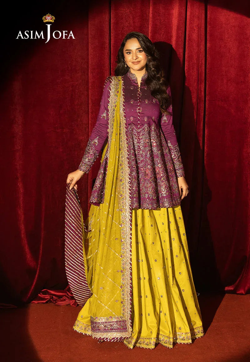 Asim Jofa | Luxury Festive Rejoice | AJLFF-17 - Aqsa Fabrics