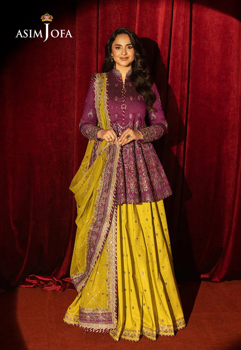Asim Jofa | Luxury Festive Rejoice | AJLFF-17 - Aqsa Fabrics