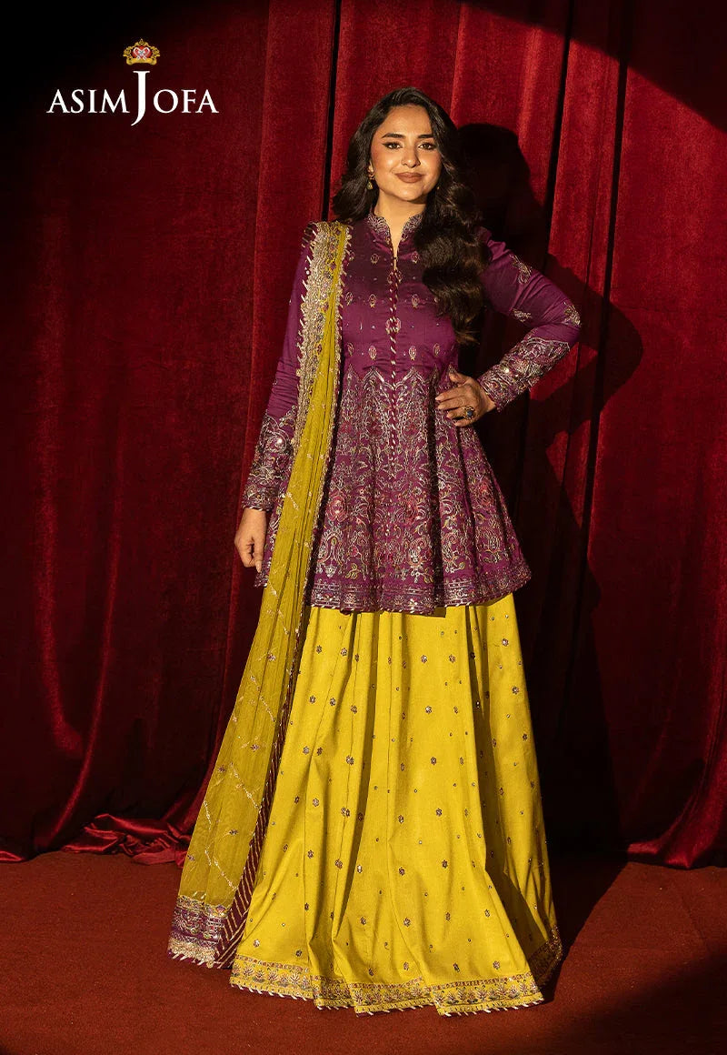 Asim Jofa | Luxury Festive Rejoice | AJLFF-17 - Aqsa Fabrics