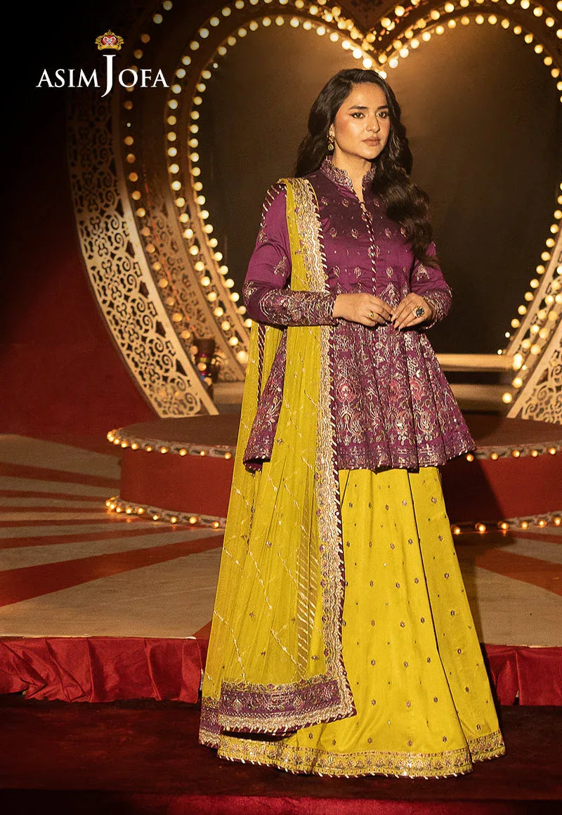 Asim Jofa | Luxury Festive Rejoice | AJLFF-17 - Aqsa Fabrics