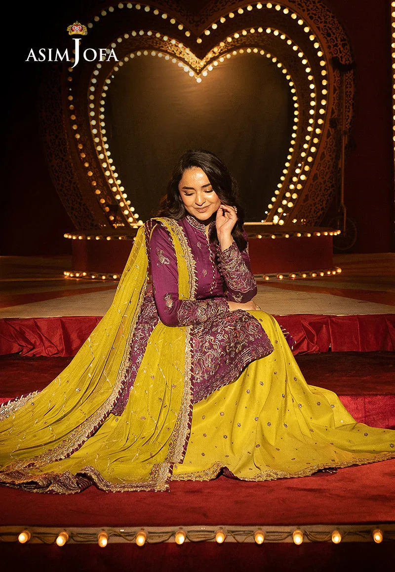 Asim Jofa | Luxury Festive Rejoice | AJLFF-17 - Aqsa Fabrics