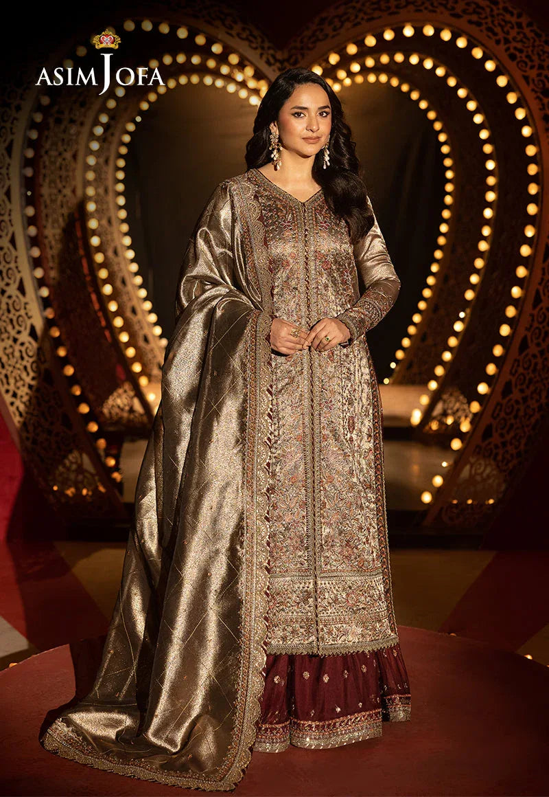 Asim Jofa | Luxury Festive Rejoice | AJLFF-09 - Aqsa Fabrics
