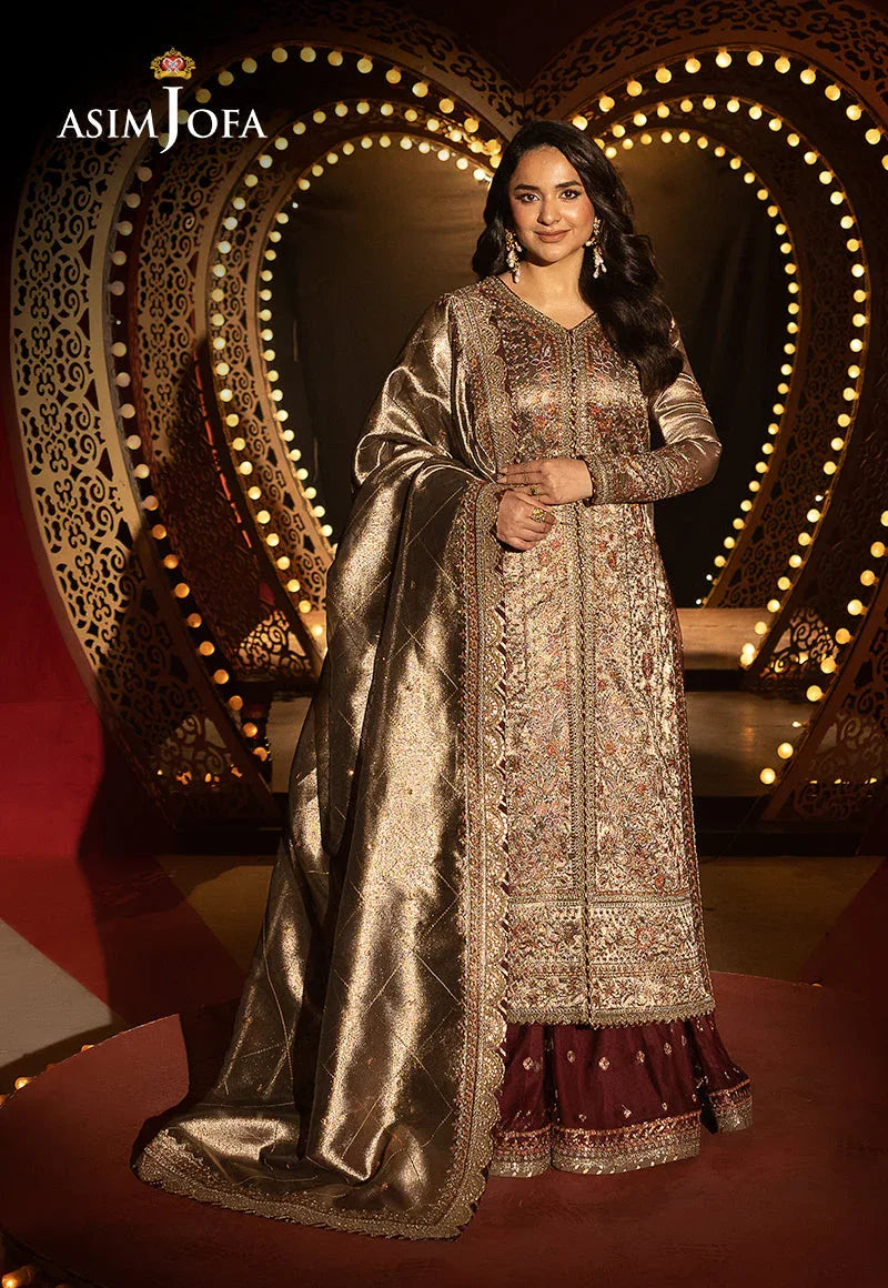 Asim Jofa | Luxury Festive Rejoice | AJLFF-09 - Aqsa Fabrics
