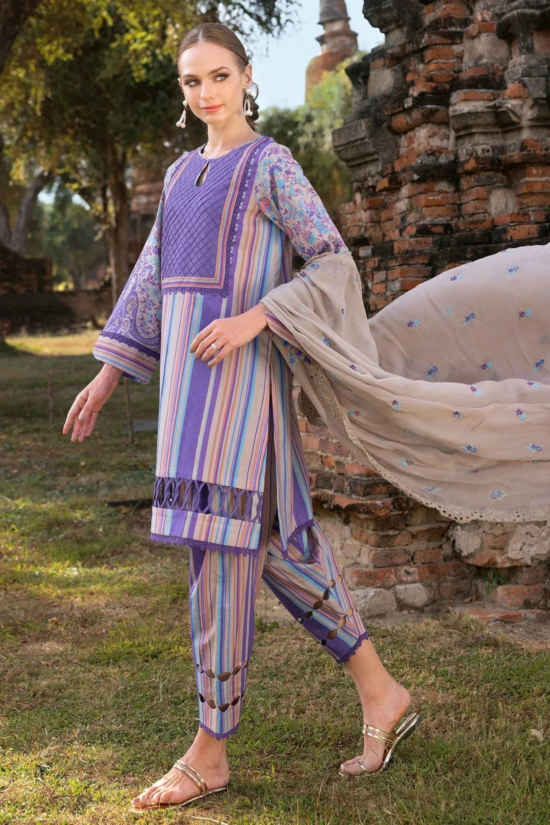 Charizma | Print Melody 25 | PM5-02 - Aqsa Fabrics