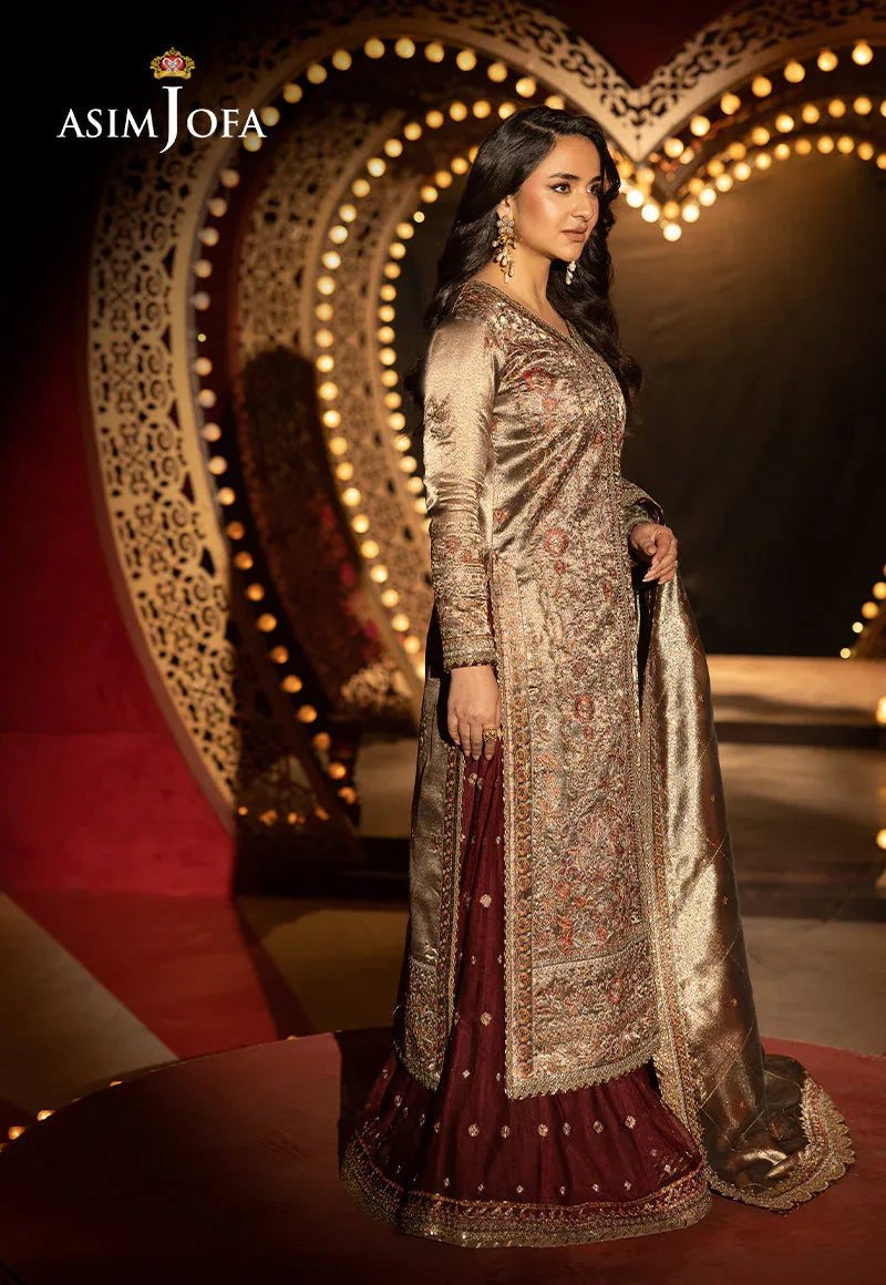 Asim Jofa | Luxury Festive Rejoice | AJLFF-09 - Aqsa Fabrics