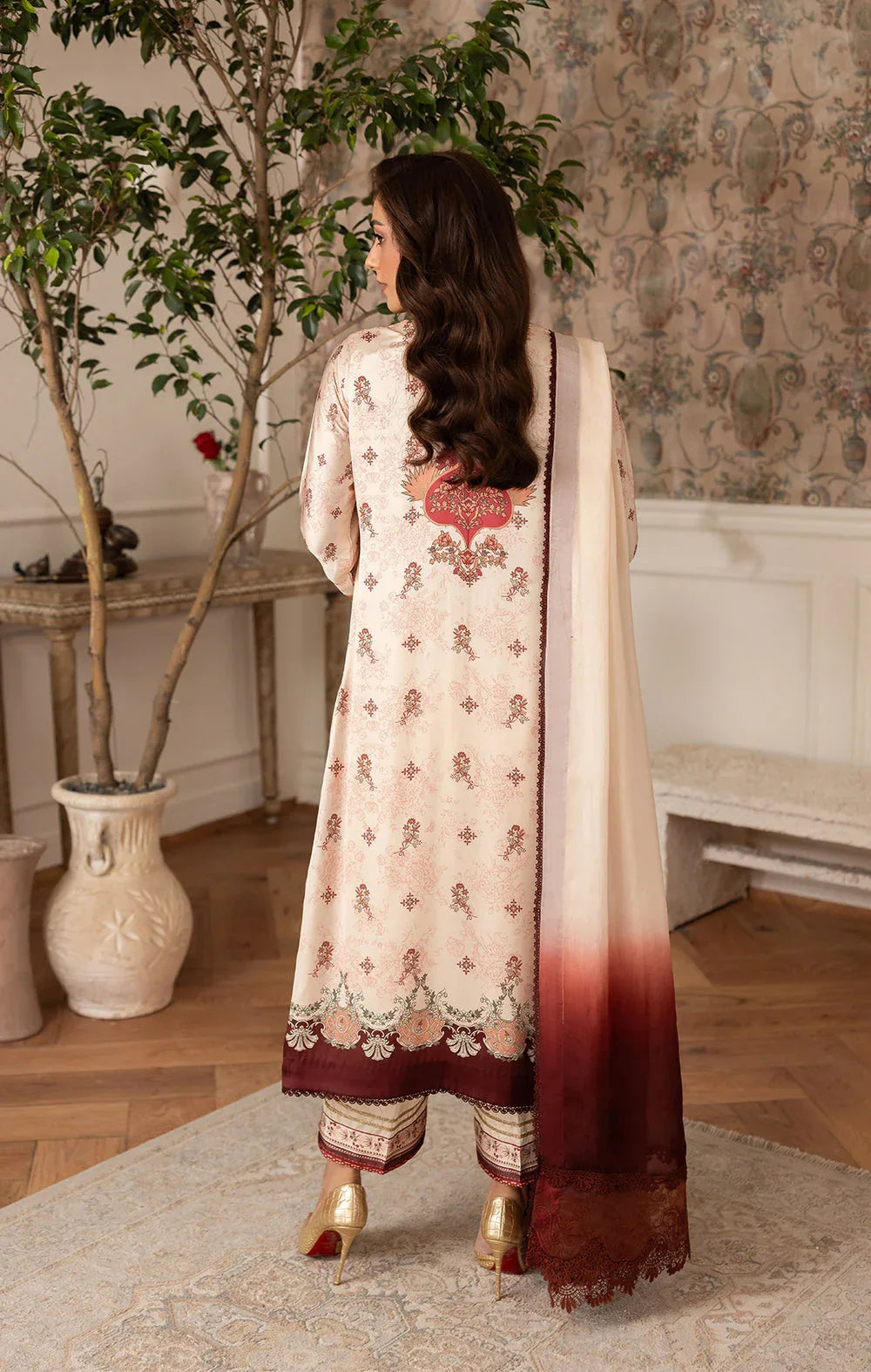 Maya | Eloura Silk Pret 25 | SAPHIRA - Aqsa Fabrics