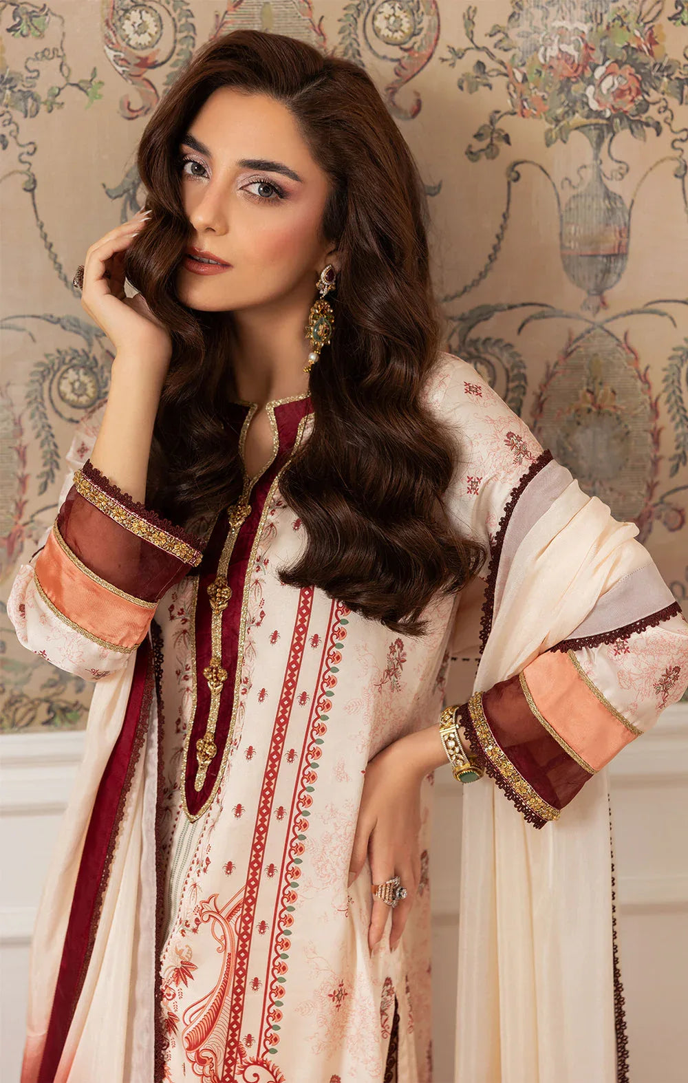 Maya | Eloura Silk Pret 25 | SAPHIRA - Aqsa Fabrics