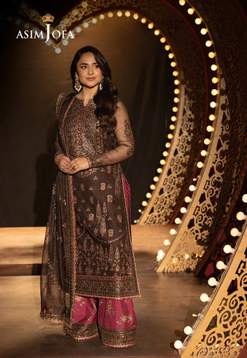 Asim Jofa | Luxury Festive Rejoice | AJLFF-11 - Aqsa Fabrics