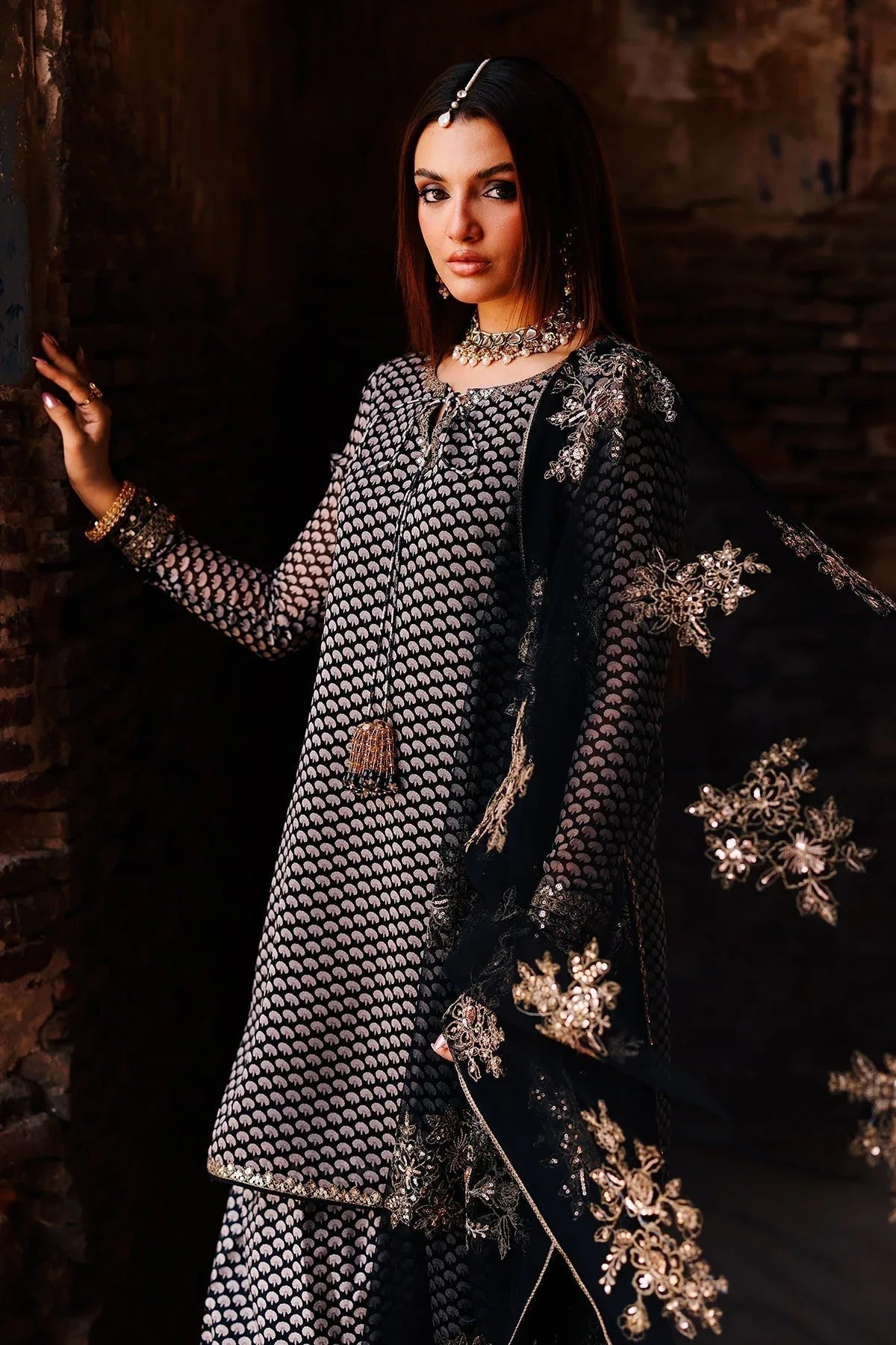 Charizma | Fumee Luxury Chiffon | CMA-5-133 - Aqsa Fabrics