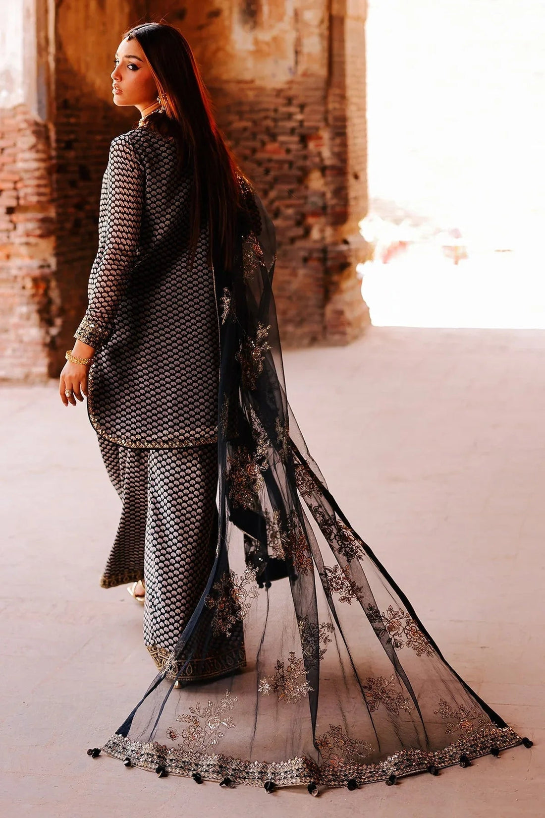 Charizma | Fumee Luxury Chiffon | CMA-5-133 - Aqsa Fabrics